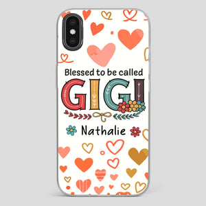 Custom “Blessed to Be Called” Phone Case – Heartfelt Gift for Loved Ones - 89Prints