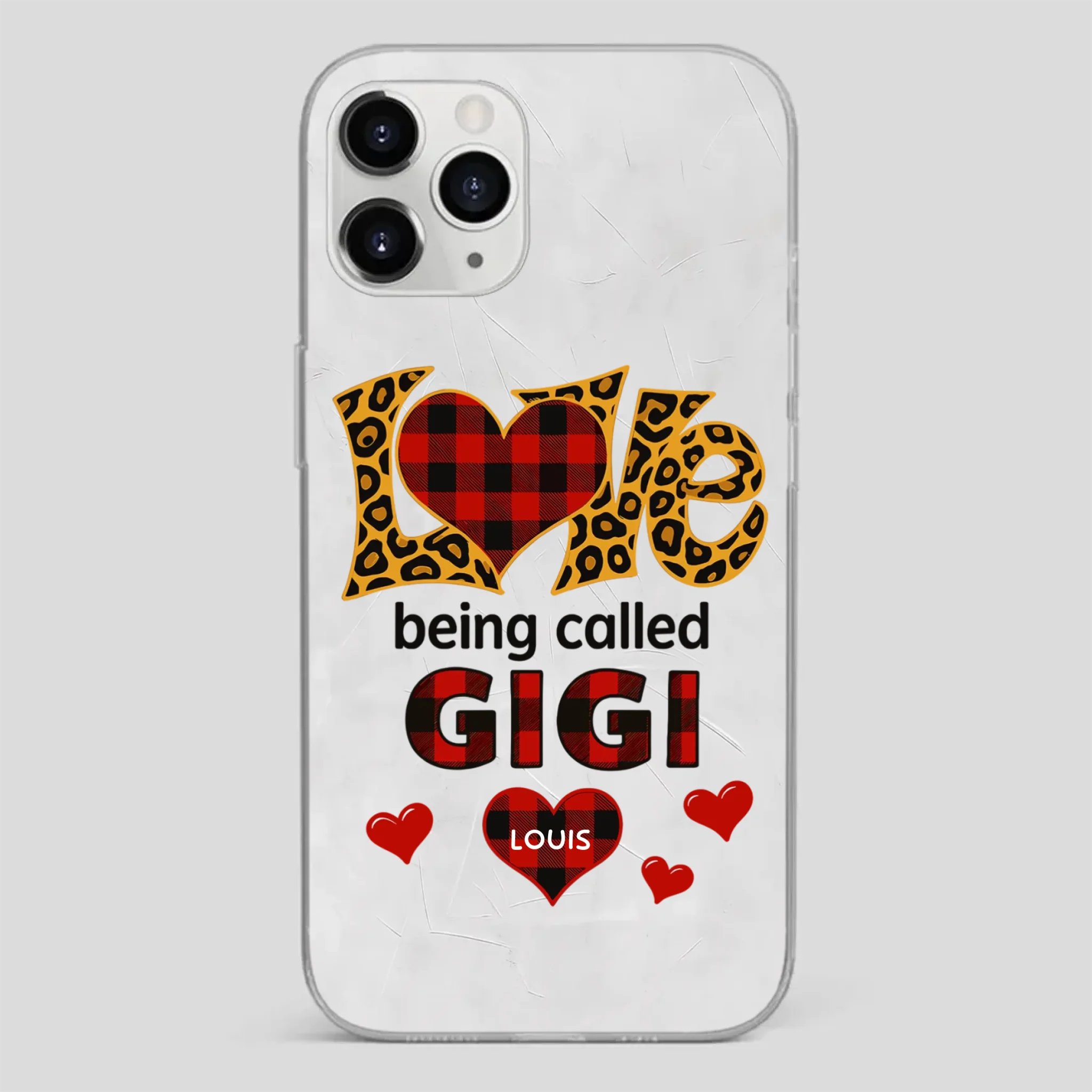 Personalized “Love Being Called” Phone Case – Custom Name Gift from Grandkids - 89Prints