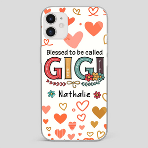 Custom “Blessed to Be Called” Phone Case – Heartfelt Gift for Loved Ones - 89Prints