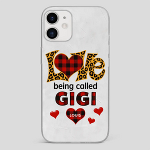 Personalized “Love Being Called” Phone Case – Custom Name Gift from Grandkids - 89Prints