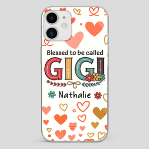 Custom “Blessed to Be Called” Phone Case – Heartfelt Gift for Loved Ones - 89Prints