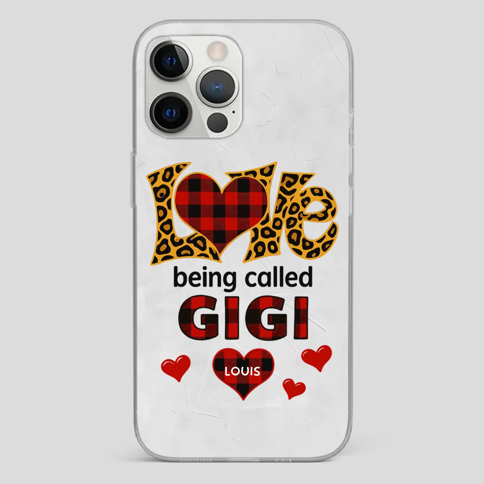 Personalized “Love Being Called” Phone Case – Custom Name Gift from Grandkids - 89Prints