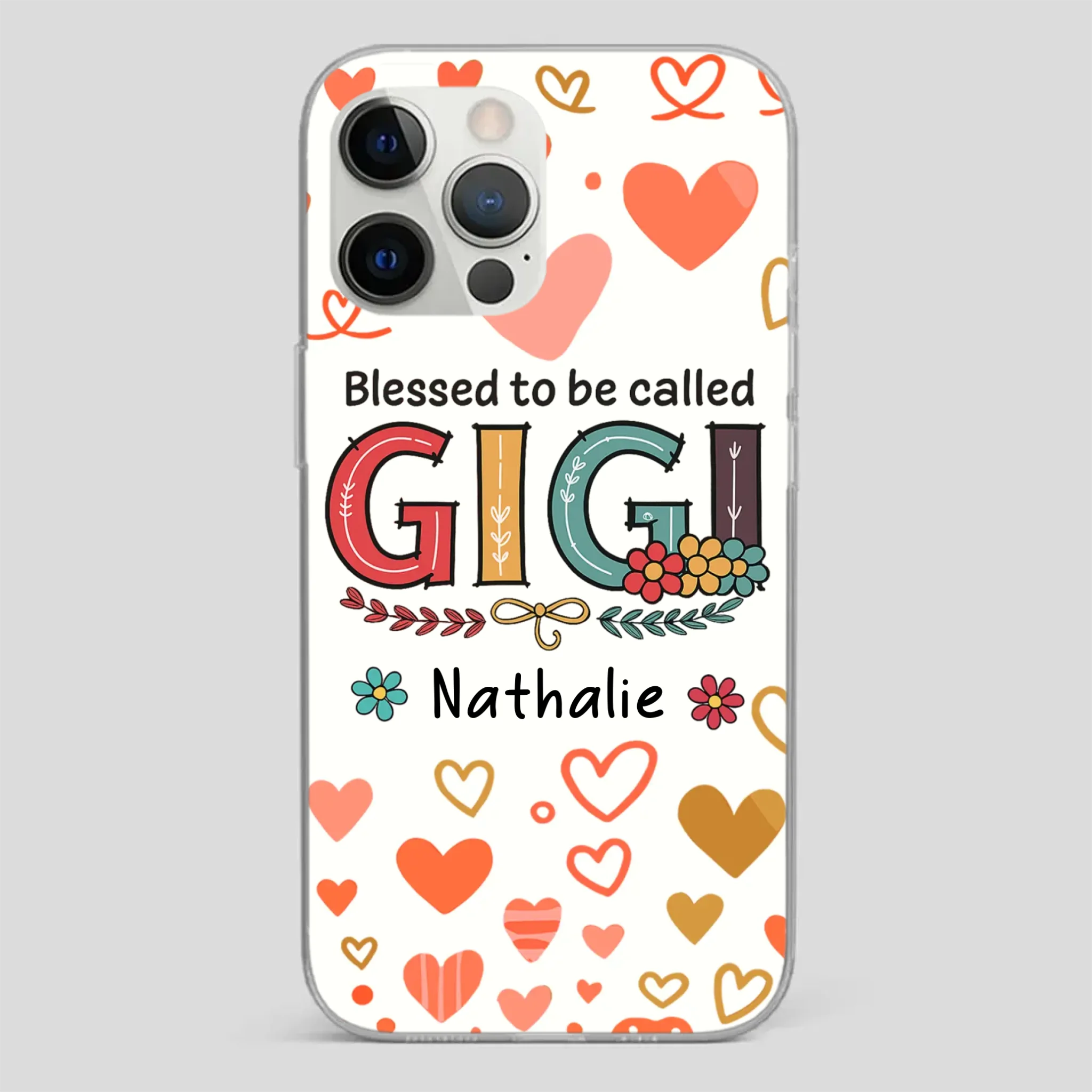 Custom “Blessed to Be Called” Phone Case – Heartfelt Gift for Loved Ones - 89Prints
