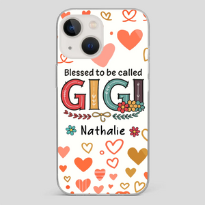 Custom “Blessed to Be Called” Phone Case – Heartfelt Gift for Loved Ones - 89Prints