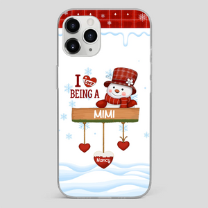 Personalized Holiday Phone Case - Merry Christmas Grandma - 89Prints