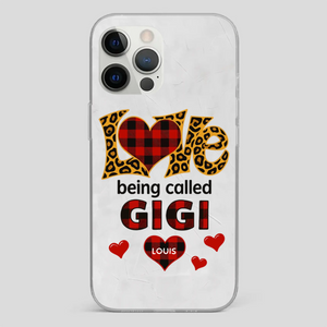 Personalized “Love Being Called” Phone Case – Custom Name Gift from Grandkids - 89Prints