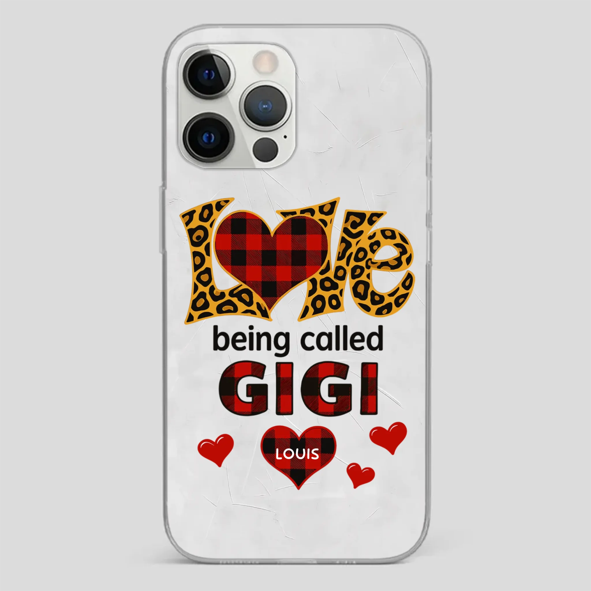 Personalized “Love Being Called” Phone Case – Custom Name Gift from Grandkids - 89Prints