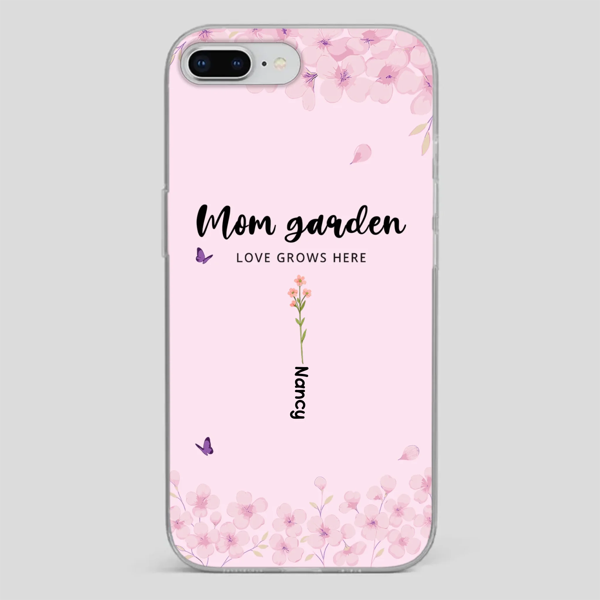 Elegant Mom’s Garden Case – Nature-Inspired Love - 89Prints