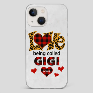 Personalized “Love Being Called” Phone Case – Custom Name Gift from Grandkids - 89Prints