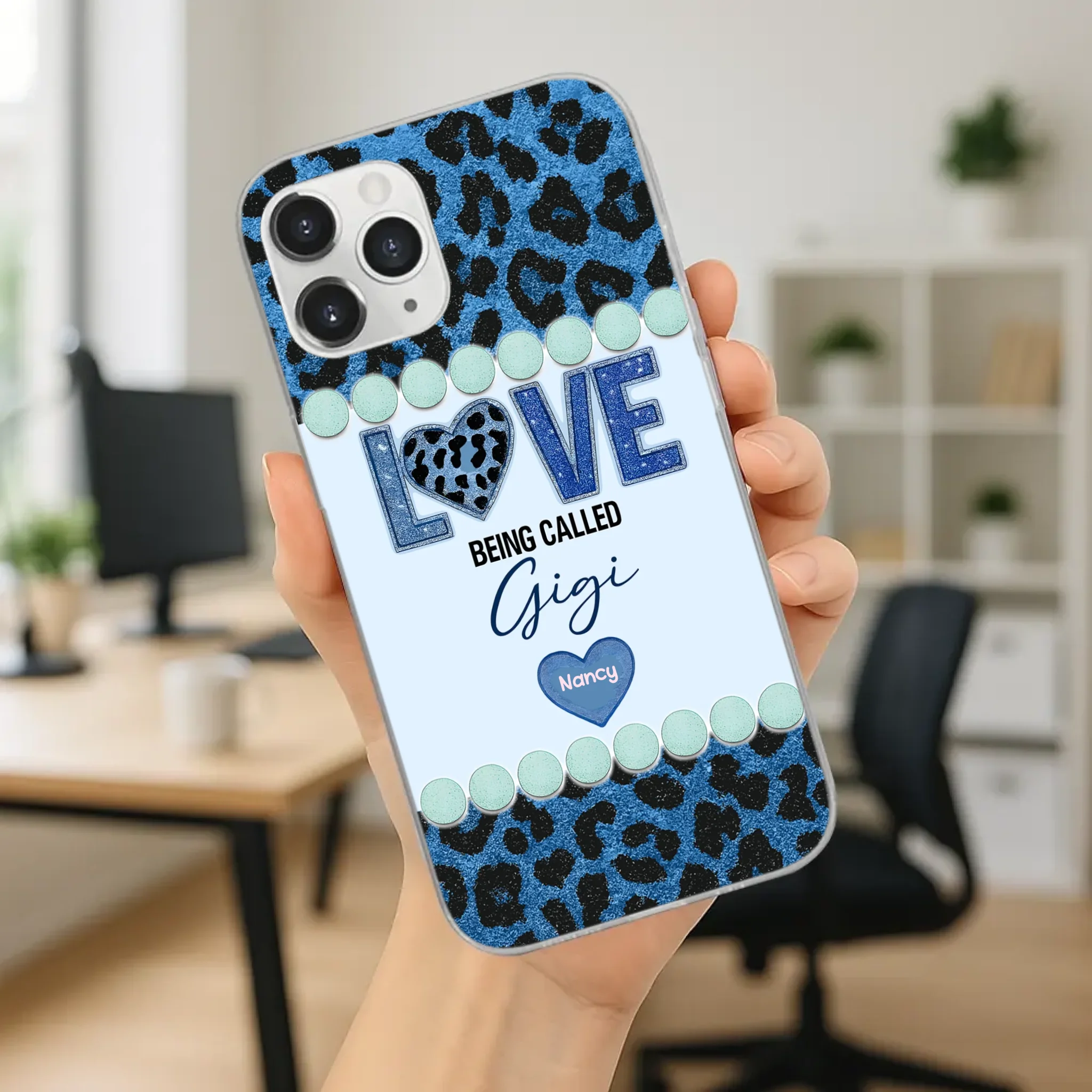 Love Being Called Gigi – Sweet Custom Phone Case for Grandma - 89Prints