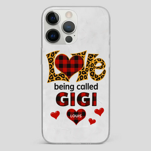 Personalized “Love Being Called” Phone Case – Custom Name Gift from Grandkids - 89Prints