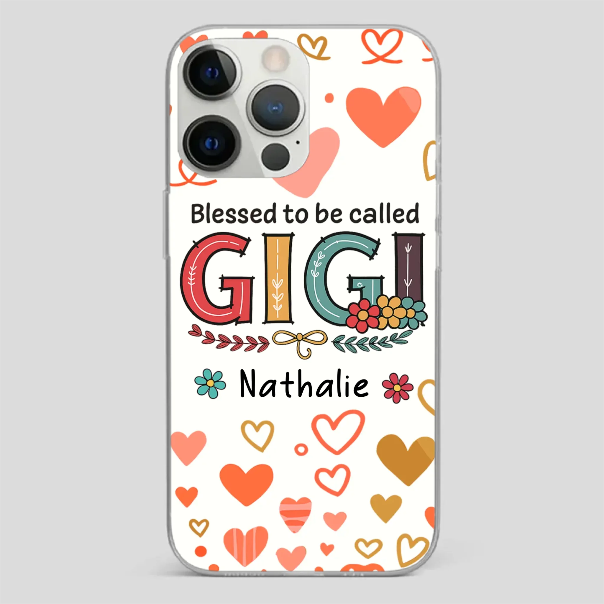 Custom “Blessed to Be Called” Phone Case – Heartfelt Gift for Loved Ones - 89Prints