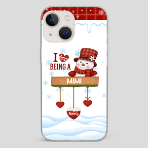 Personalized Holiday Phone Case - Merry Christmas Grandma - 89Prints