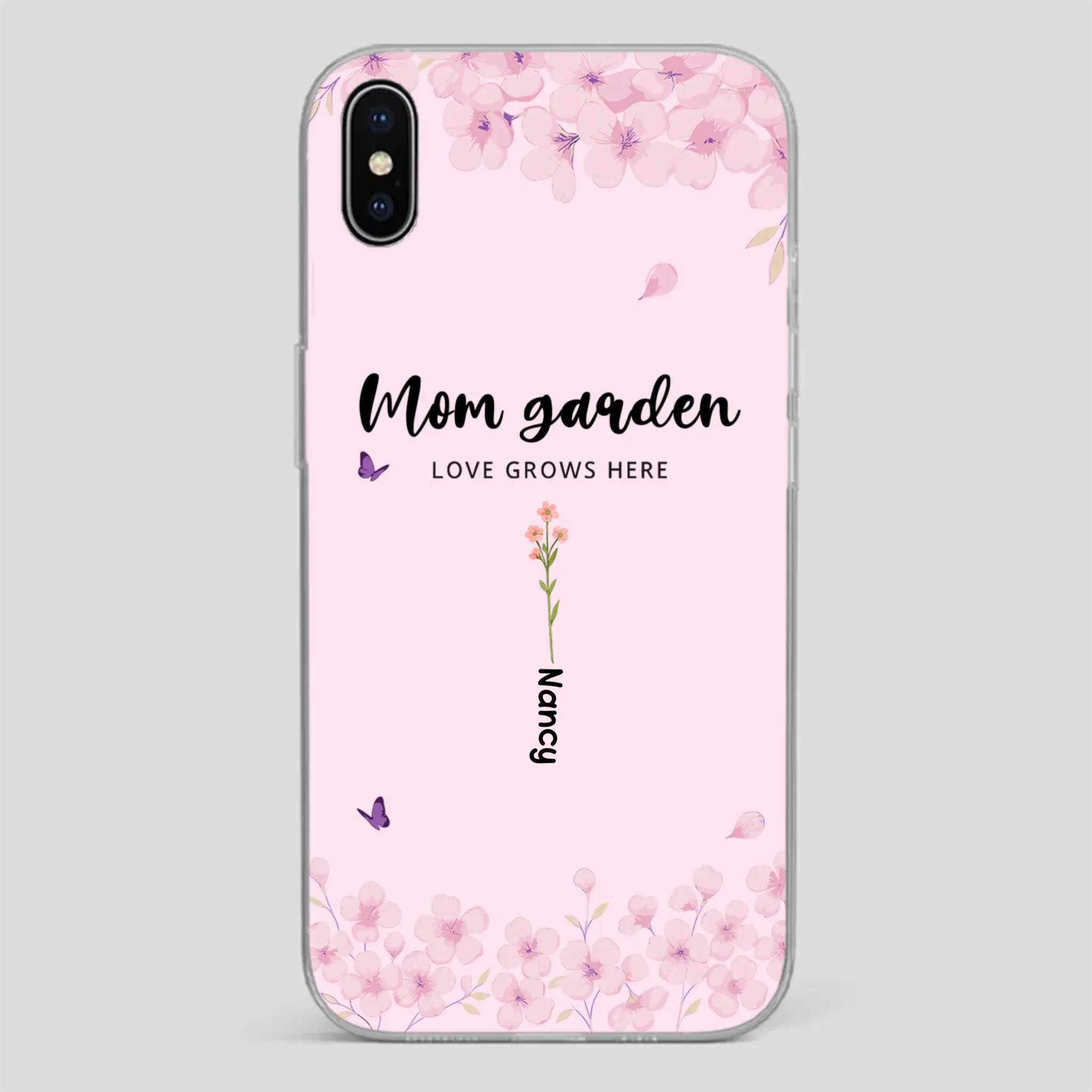 Elegant Mom’s Garden Case – Nature-Inspired Love - 89Prints