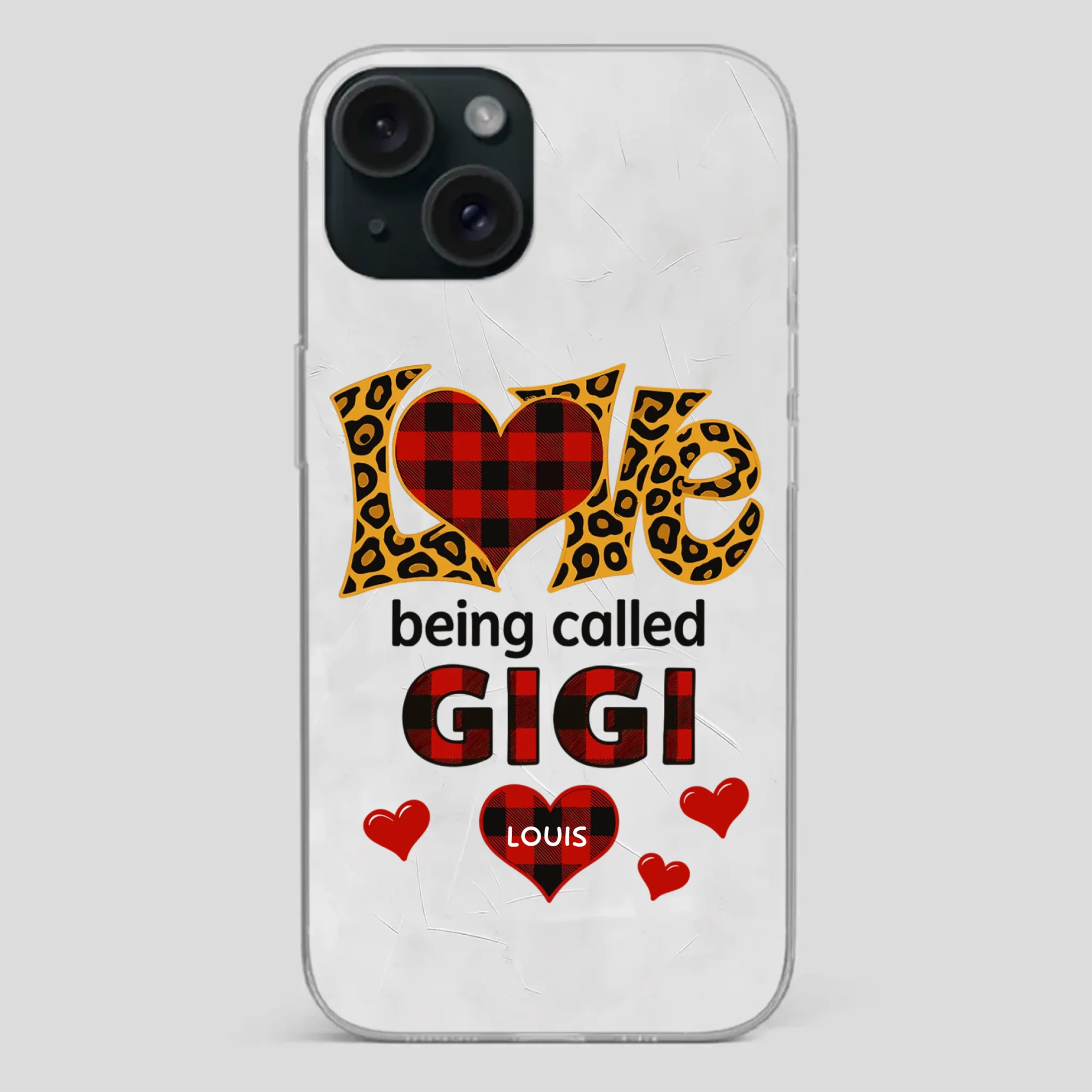 Personalized “Love Being Called” Phone Case – Custom Name Gift from Grandkids - 89Prints