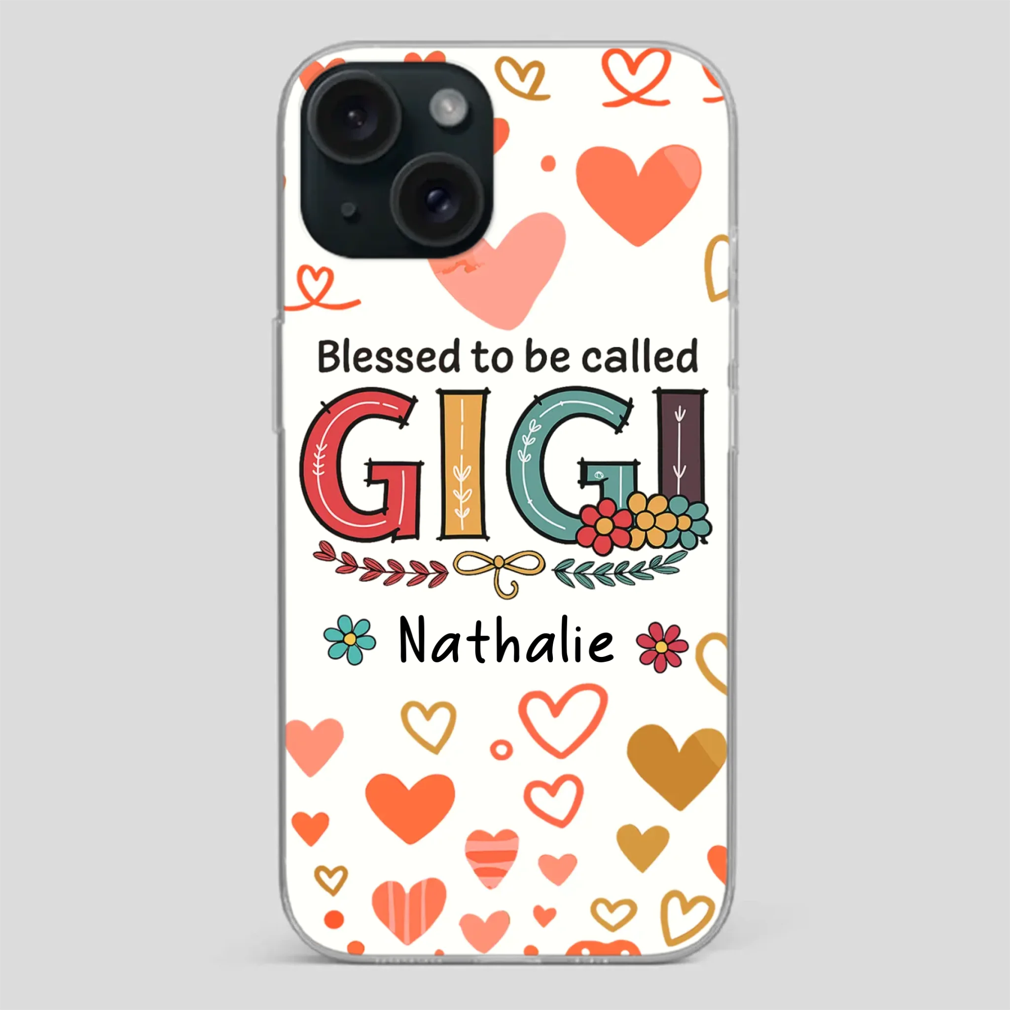Custom “Blessed to Be Called” Phone Case – Heartfelt Gift for Loved Ones - 89Prints