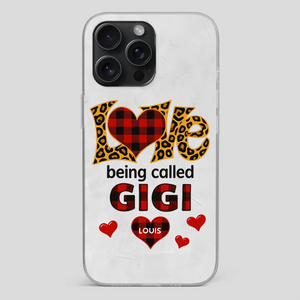 Personalized “Love Being Called” Phone Case – Custom Name Gift from Grandkids - 89Prints