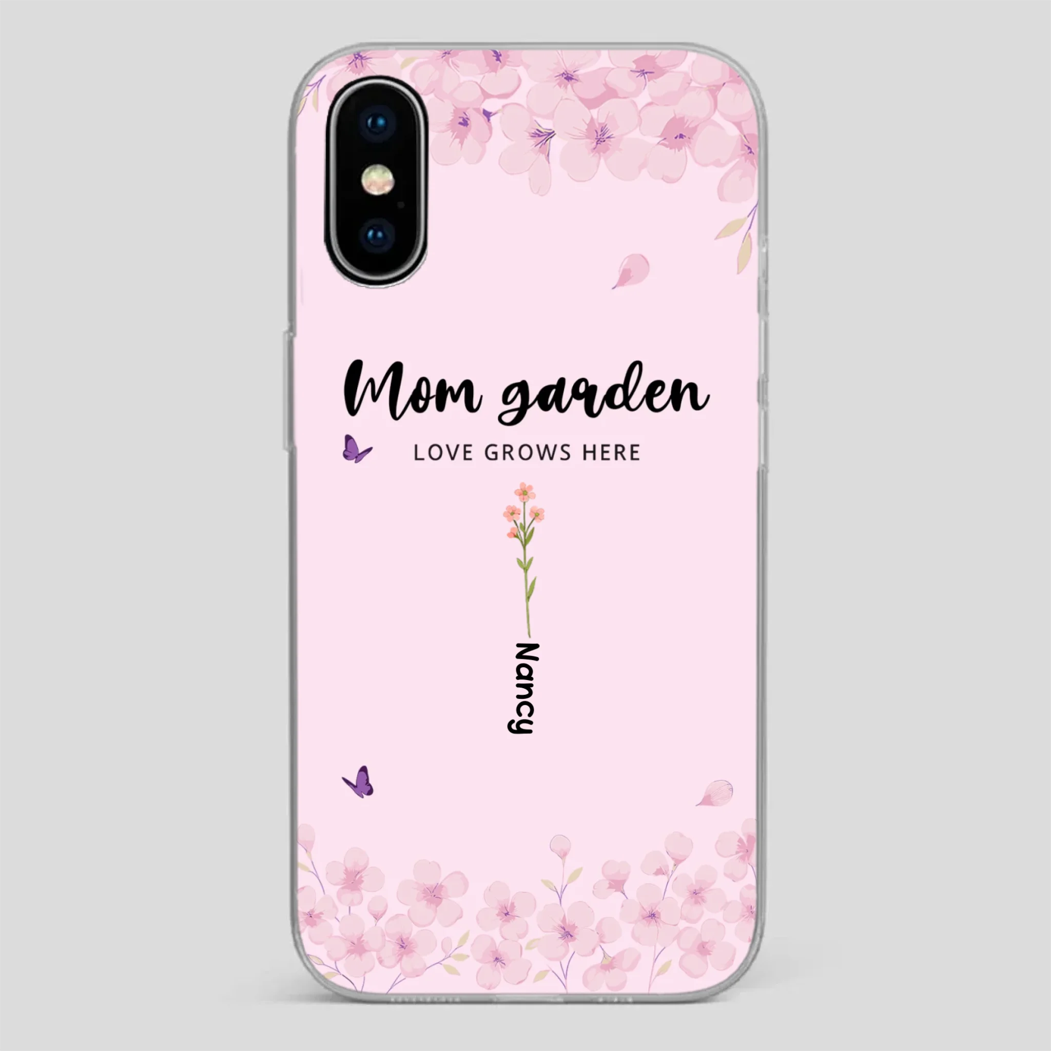 Elegant Mom’s Garden Case – Nature-Inspired Love - 89Prints