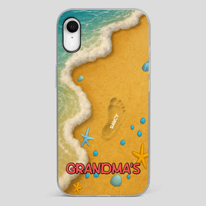 Grandma Phone Case with Flowers – Custom Name Design - 89Prints