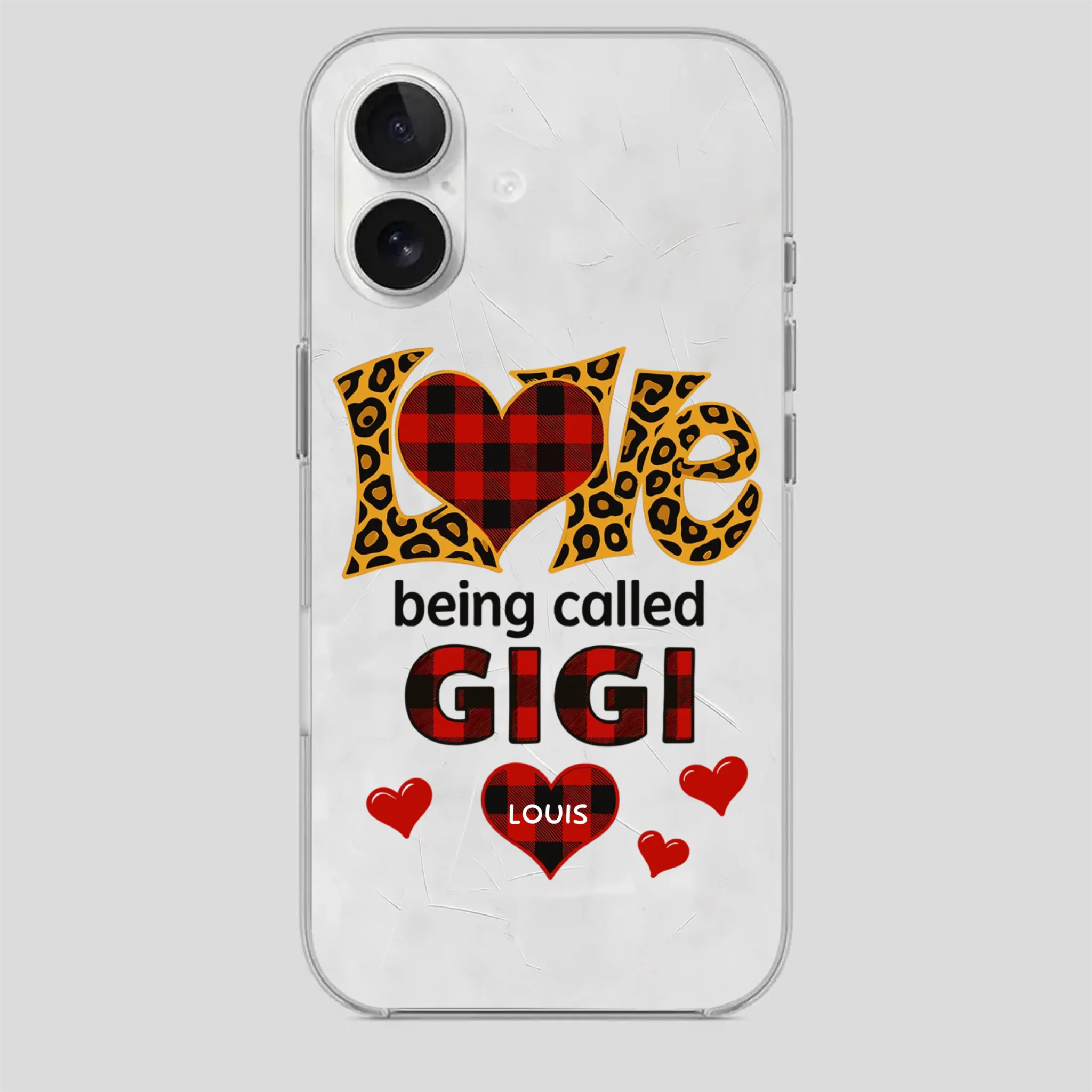 Personalized “Love Being Called” Phone Case – Custom Name Gift from Grandkids - 89Prints