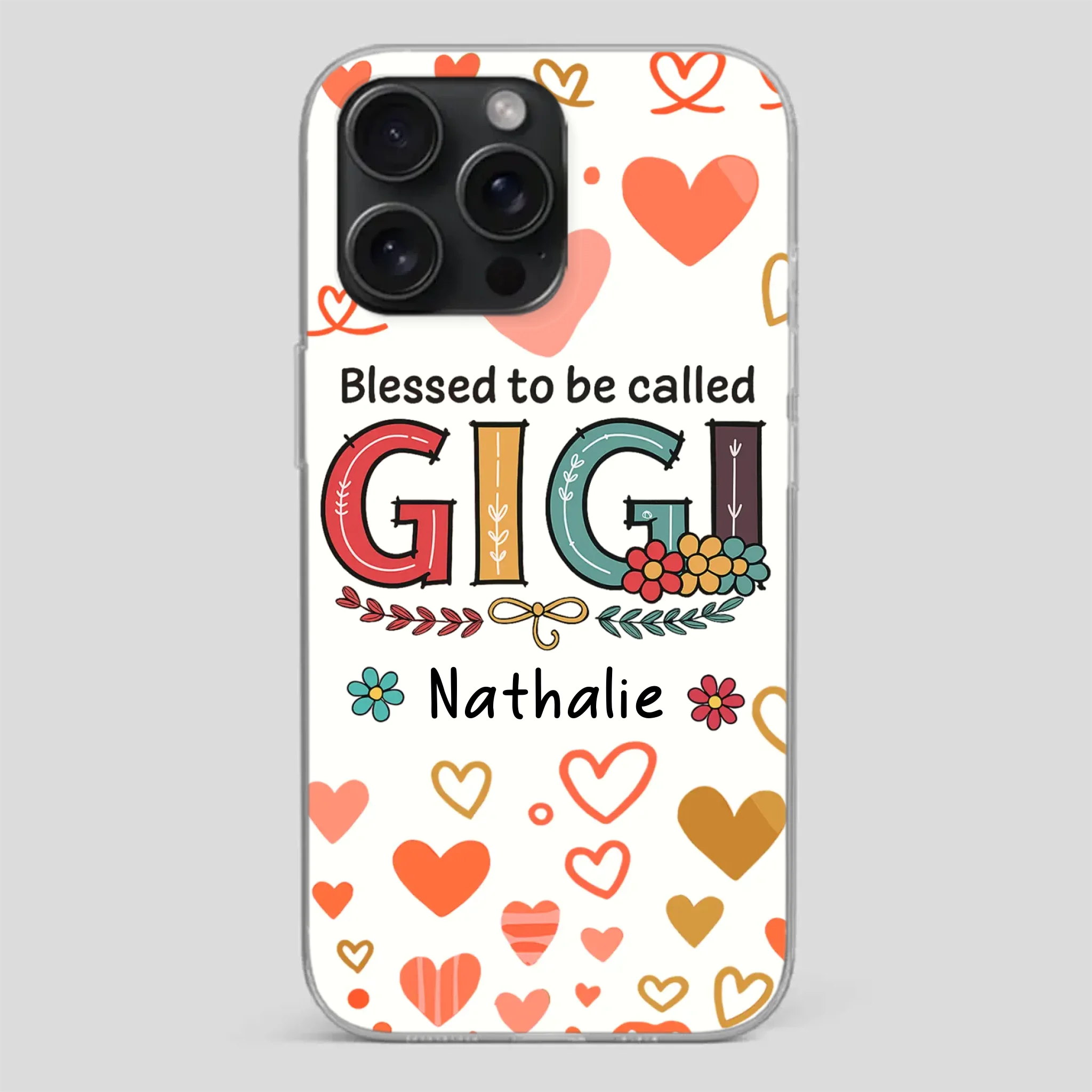 Custom “Blessed to Be Called” Phone Case – Heartfelt Gift for Loved Ones - 89Prints