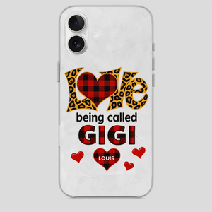 Personalized “Love Being Called” Phone Case – Custom Name Gift from Grandkids - 89Prints