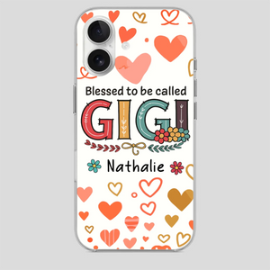 Custom “Blessed to Be Called” Phone Case – Heartfelt Gift for Loved Ones - 89Prints