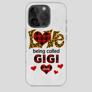 Personalized “Love Being Called” Phone Case – Custom Name Gift from Grandkids - 89Prints