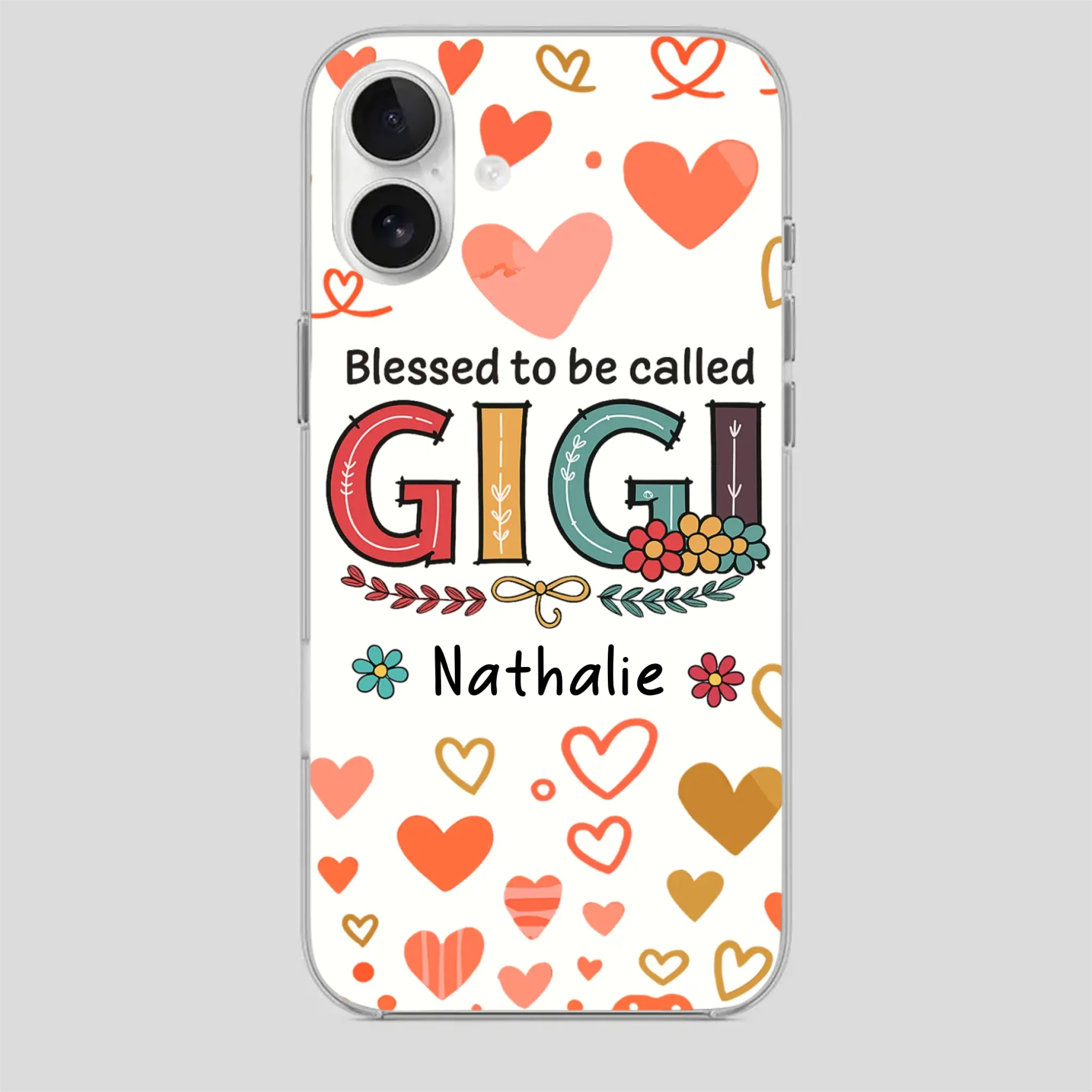 Custom “Blessed to Be Called” Phone Case – Heartfelt Gift for Loved Ones - 89Prints