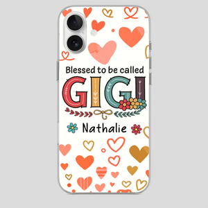 Custom “Blessed to Be Called” Phone Case – Heartfelt Gift for Loved Ones - 89Prints