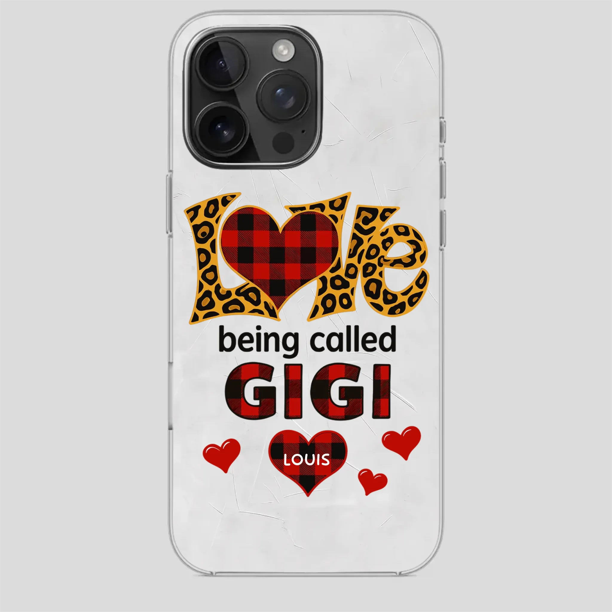 Personalized “Love Being Called” Phone Case – Custom Name Gift from Grandkids - 89Prints