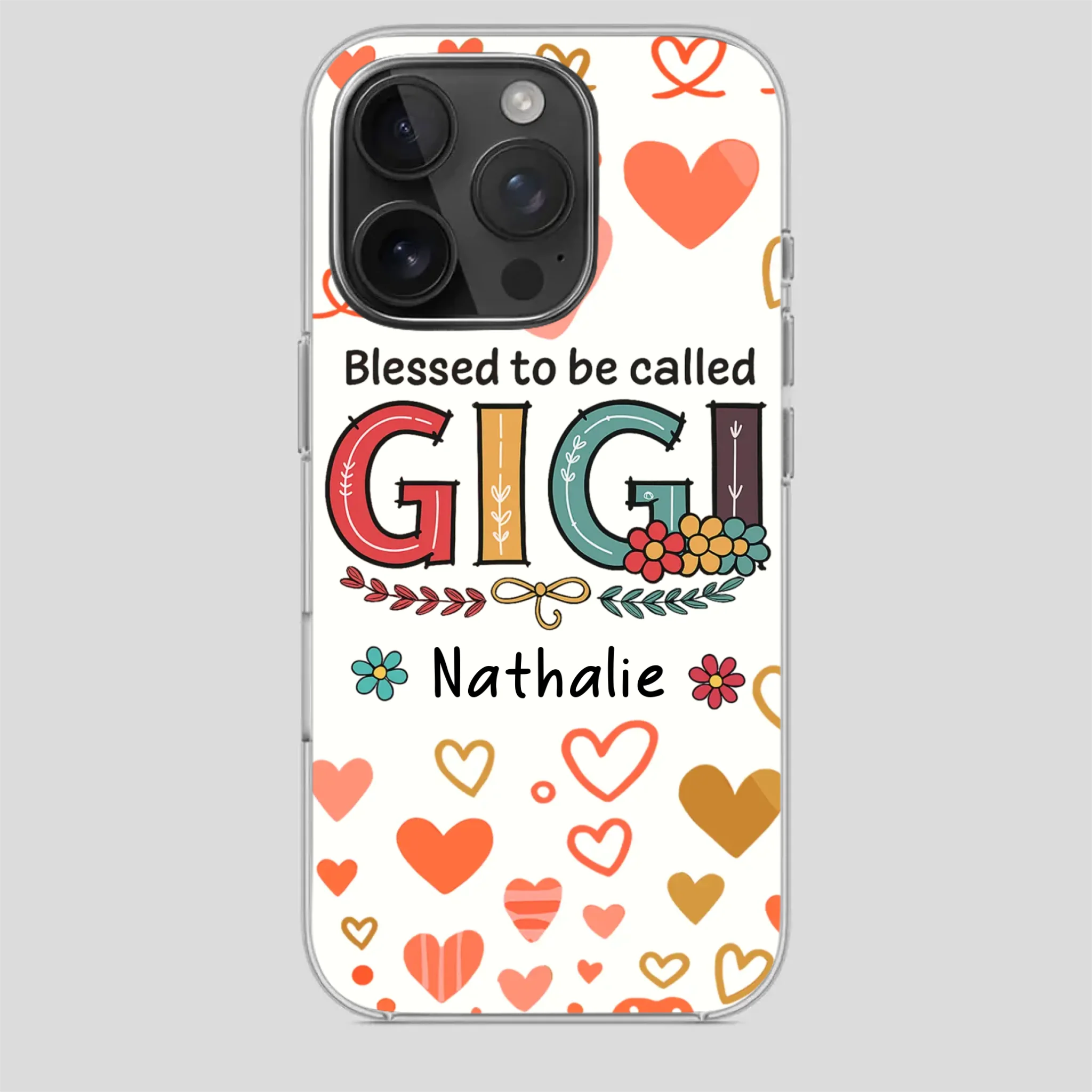 Custom “Blessed to Be Called” Phone Case – Heartfelt Gift for Loved Ones - 89Prints