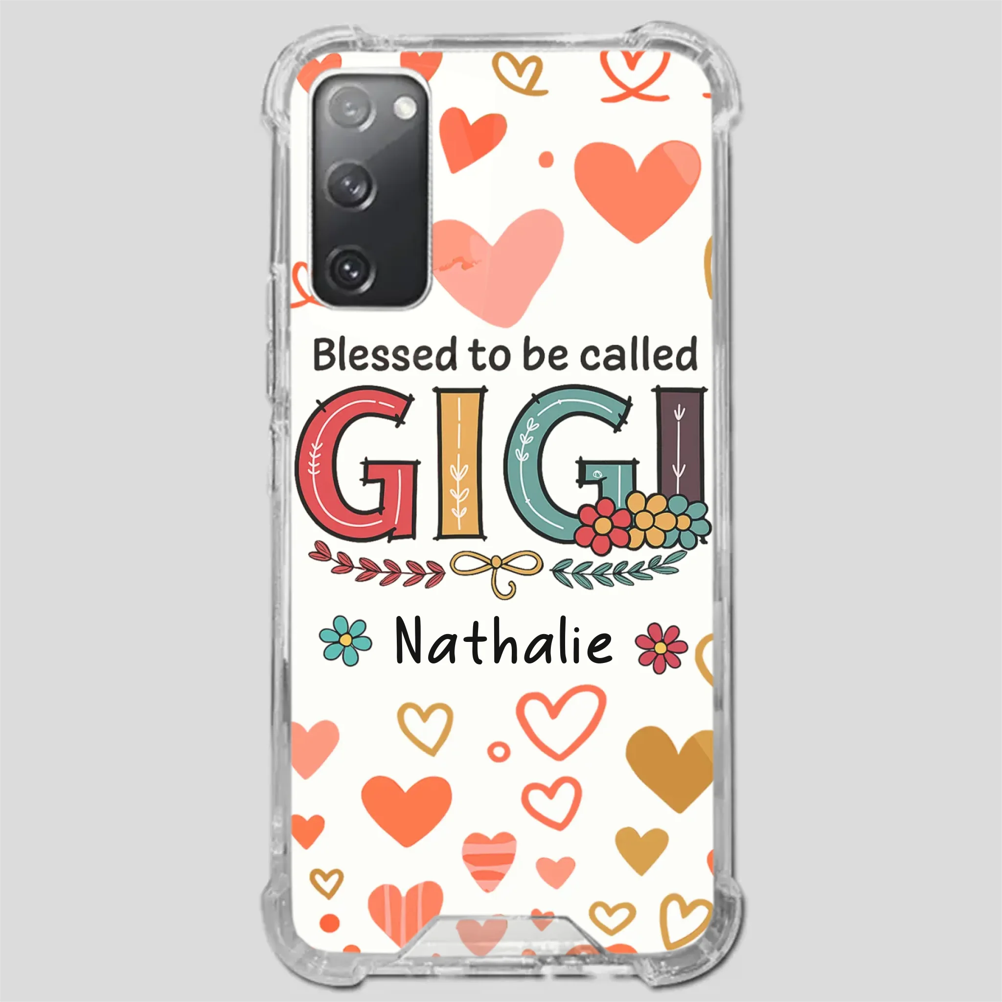 Custom “Blessed to Be Called” Phone Case – Heartfelt Gift for Loved Ones - 89Prints