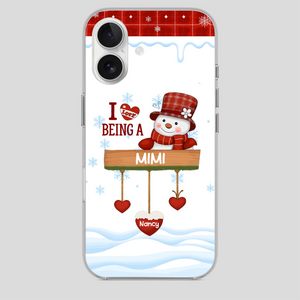 Personalized Holiday Phone Case - Merry Christmas Grandma - 89Prints