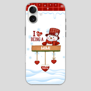 Personalized Holiday Phone Case - Merry Christmas Grandma - 89Prints