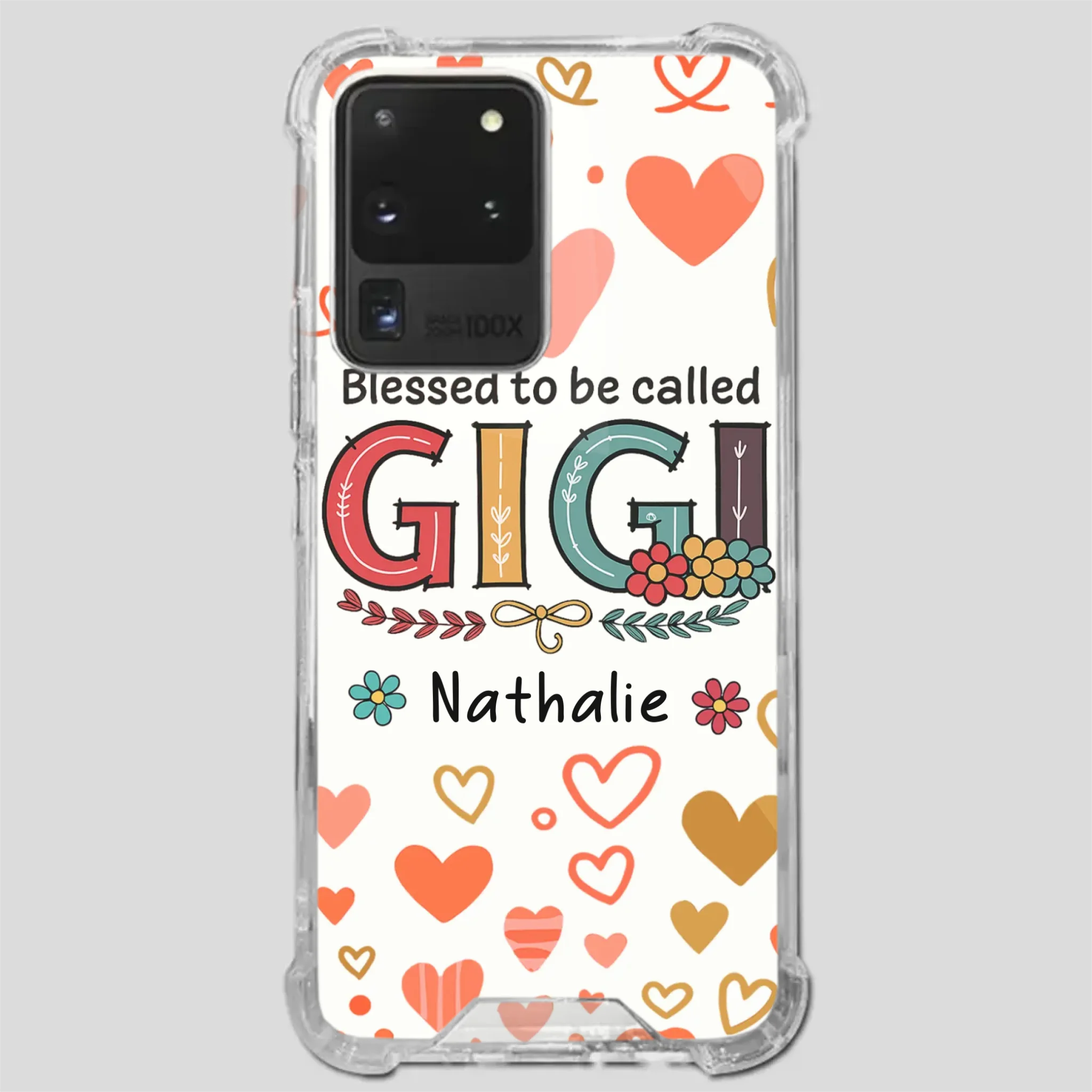 Custom “Blessed to Be Called” Phone Case – Heartfelt Gift for Loved Ones - 89Prints