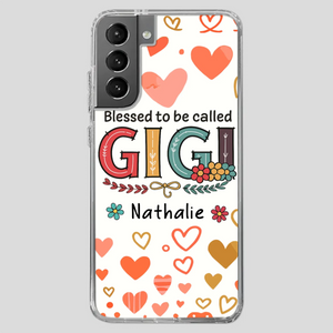 Custom “Blessed to Be Called” Phone Case – Heartfelt Gift for Loved Ones - 89Prints