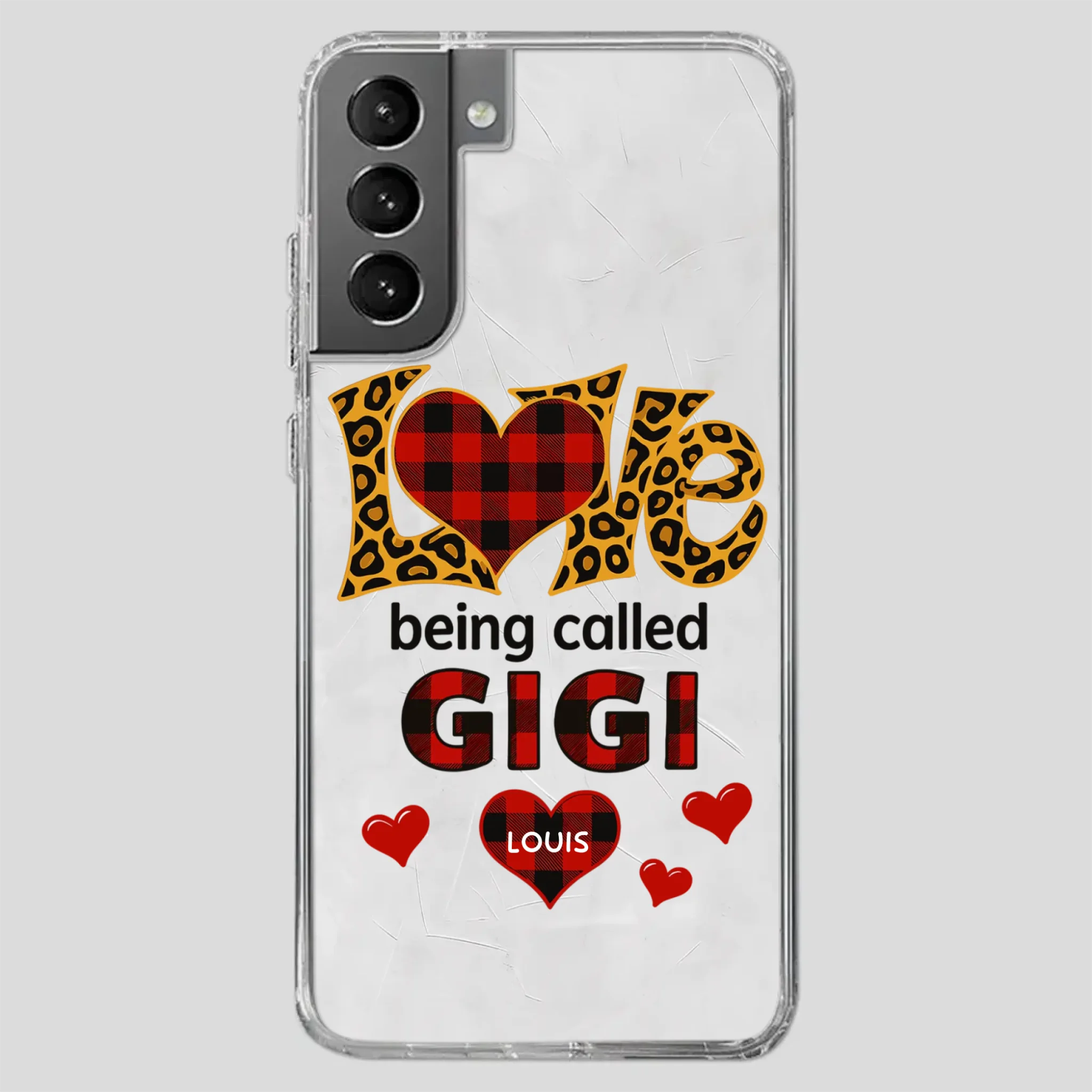 Personalized “Love Being Called” Phone Case – Custom Name Gift from Grandkids - 89Prints
