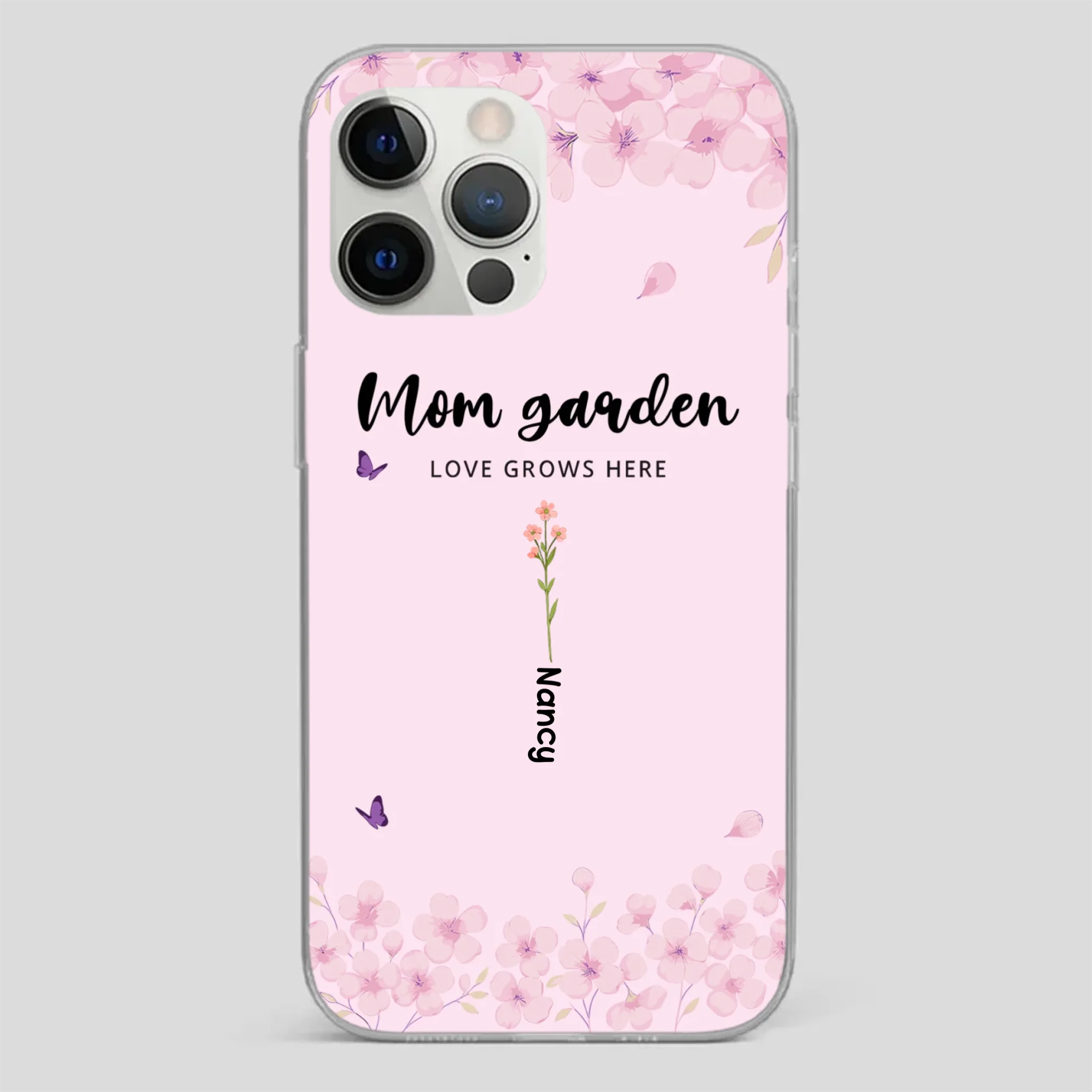 Elegant Mom’s Garden Case – Nature-Inspired Love - 89Prints