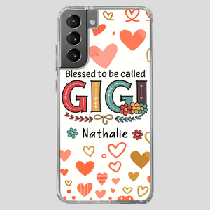 Custom “Blessed to Be Called” Phone Case – Heartfelt Gift for Loved Ones - 89Prints
