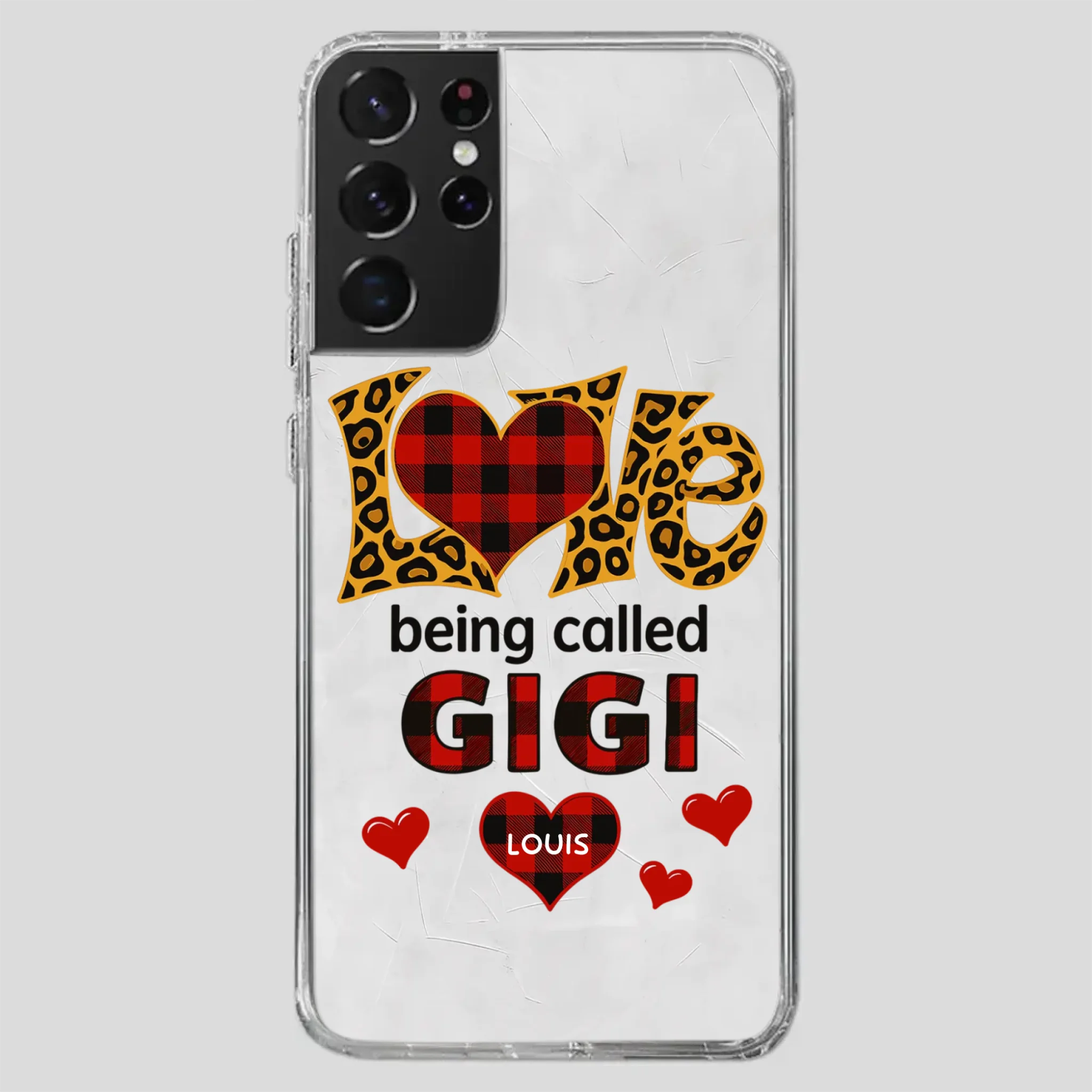 Personalized “Love Being Called” Phone Case – Custom Name Gift from Grandkids - 89Prints