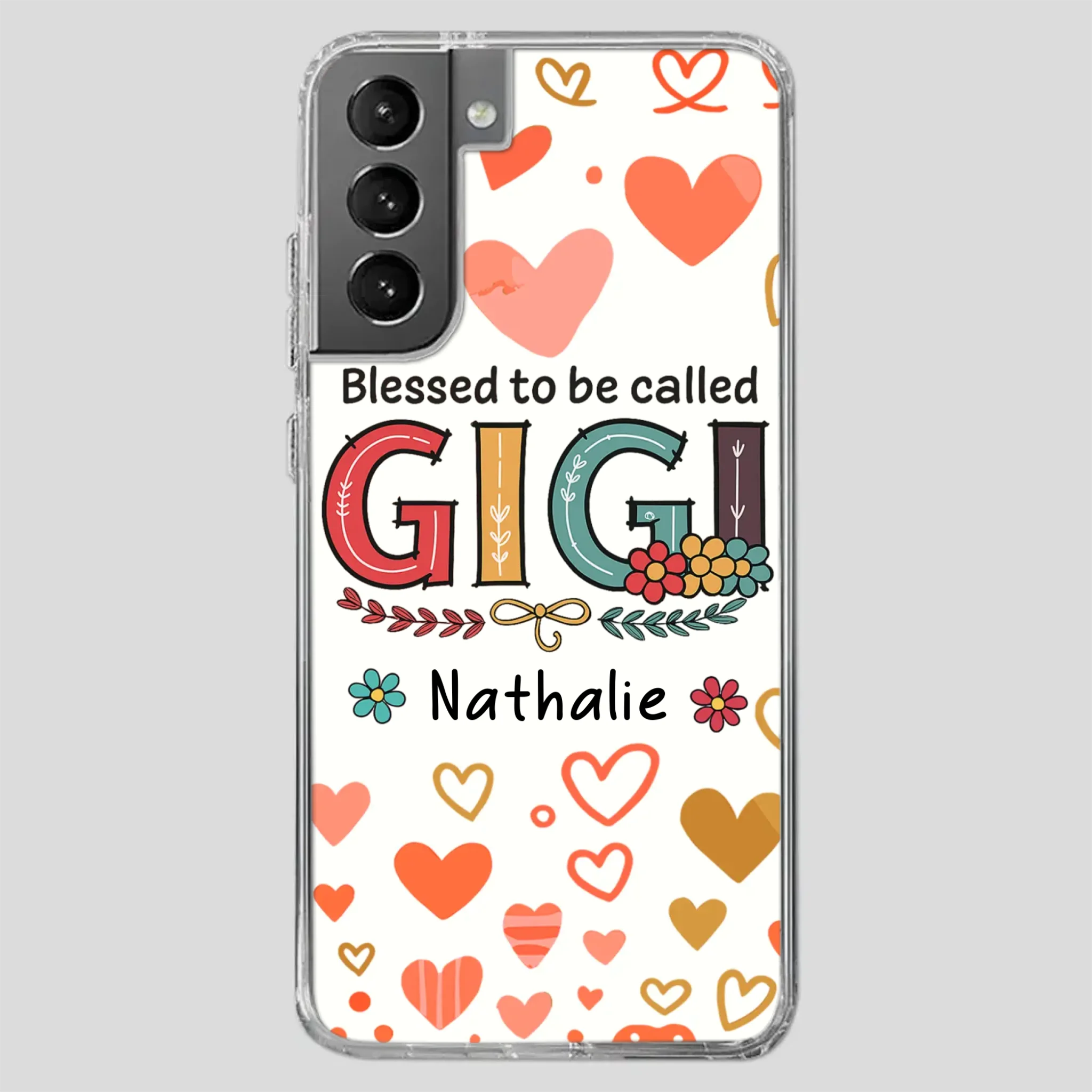 Custom “Blessed to Be Called” Phone Case – Heartfelt Gift for Loved Ones - 89Prints