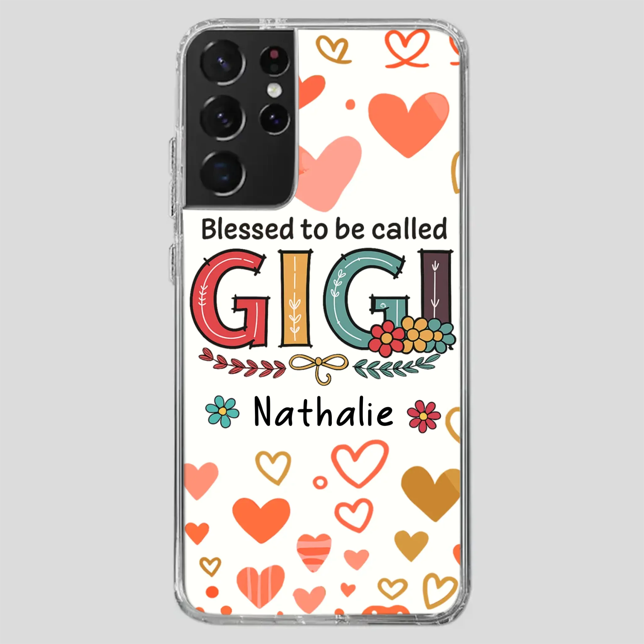 Custom “Blessed to Be Called” Phone Case – Heartfelt Gift for Loved Ones - 89Prints