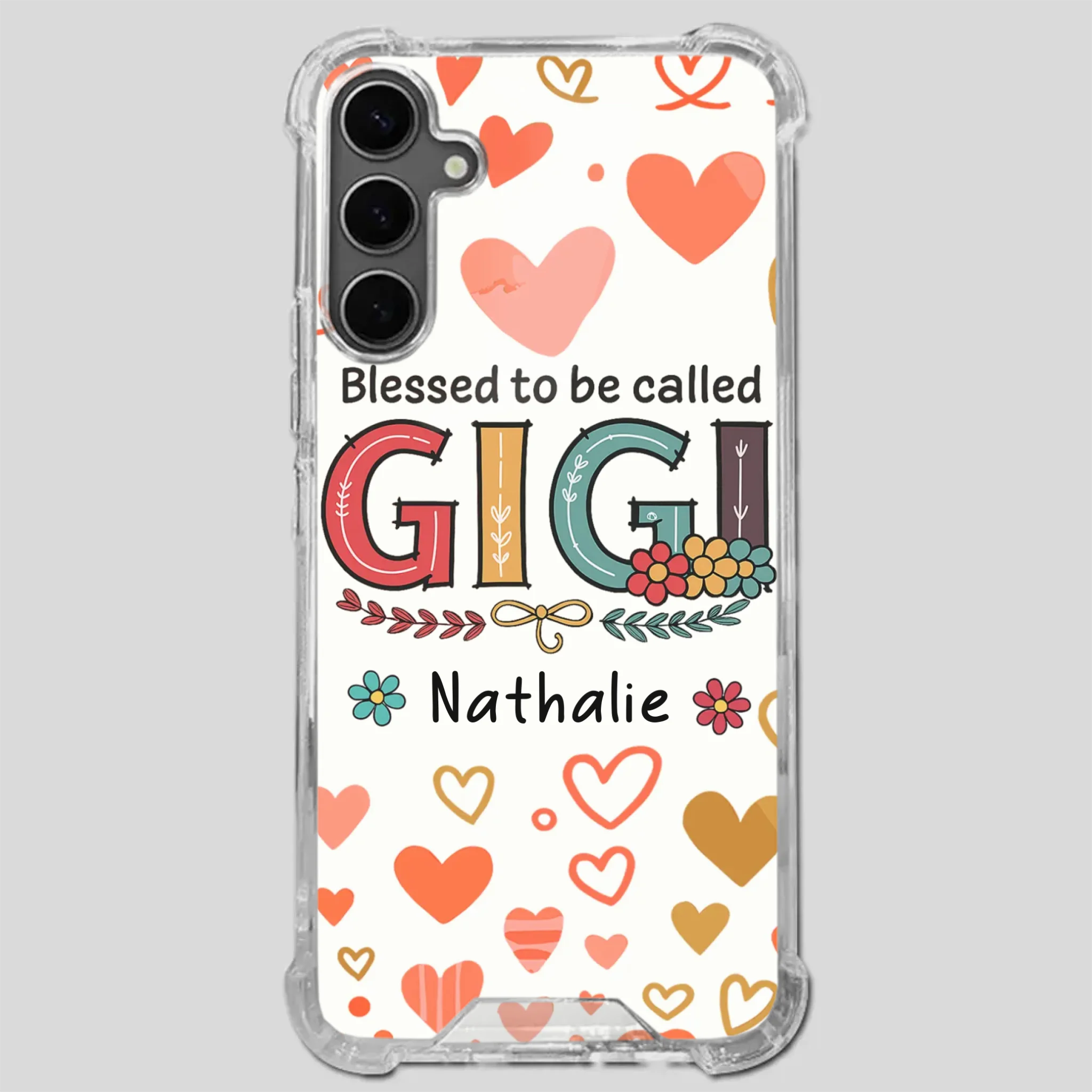 Custom “Blessed to Be Called” Phone Case – Heartfelt Gift for Loved Ones - 89Prints