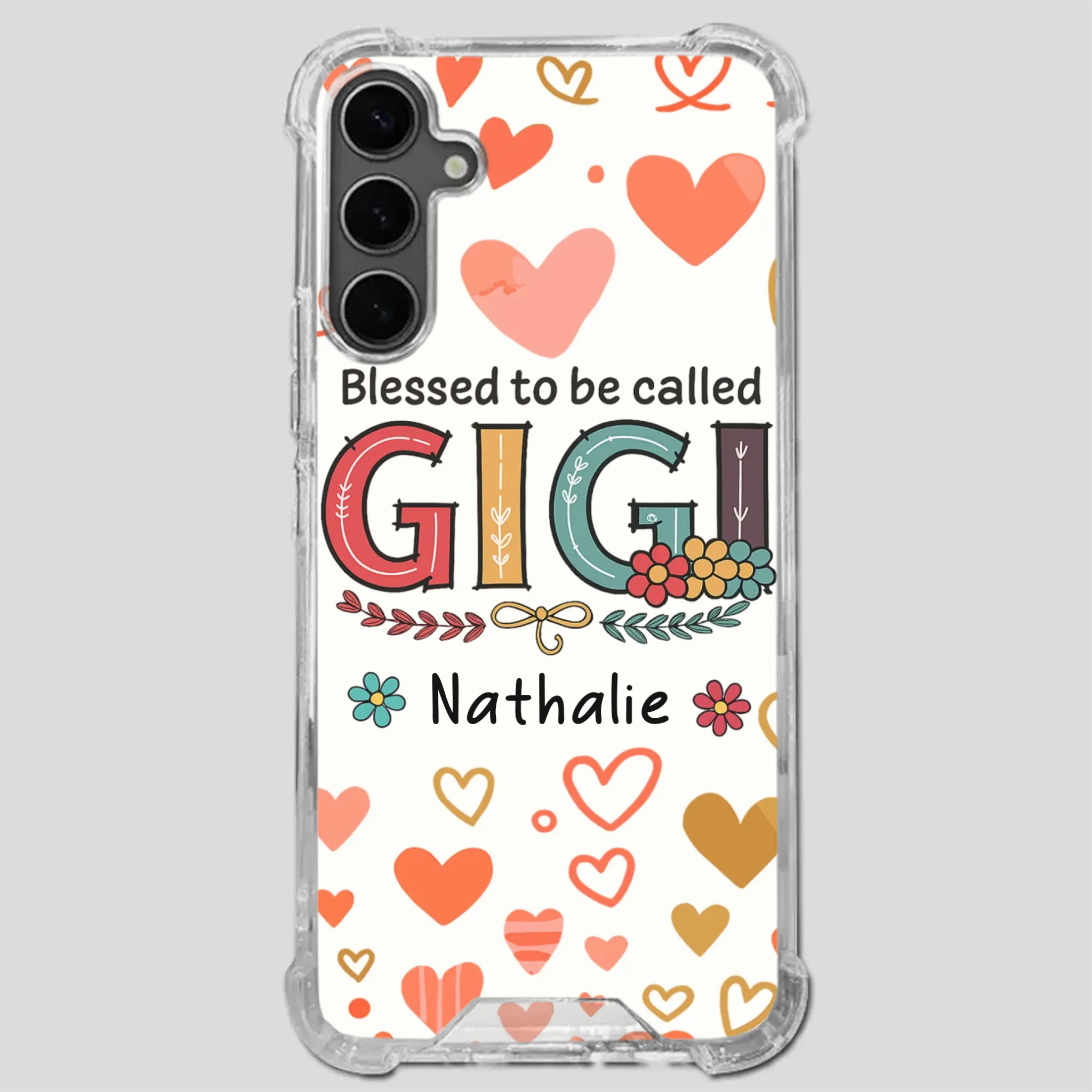 Custom “Blessed to Be Called” Phone Case – Heartfelt Gift for Loved Ones - 89Prints