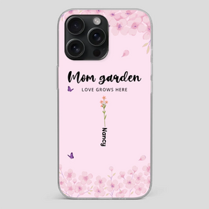 Elegant Mom’s Garden Case – Nature-Inspired Love - 89Prints