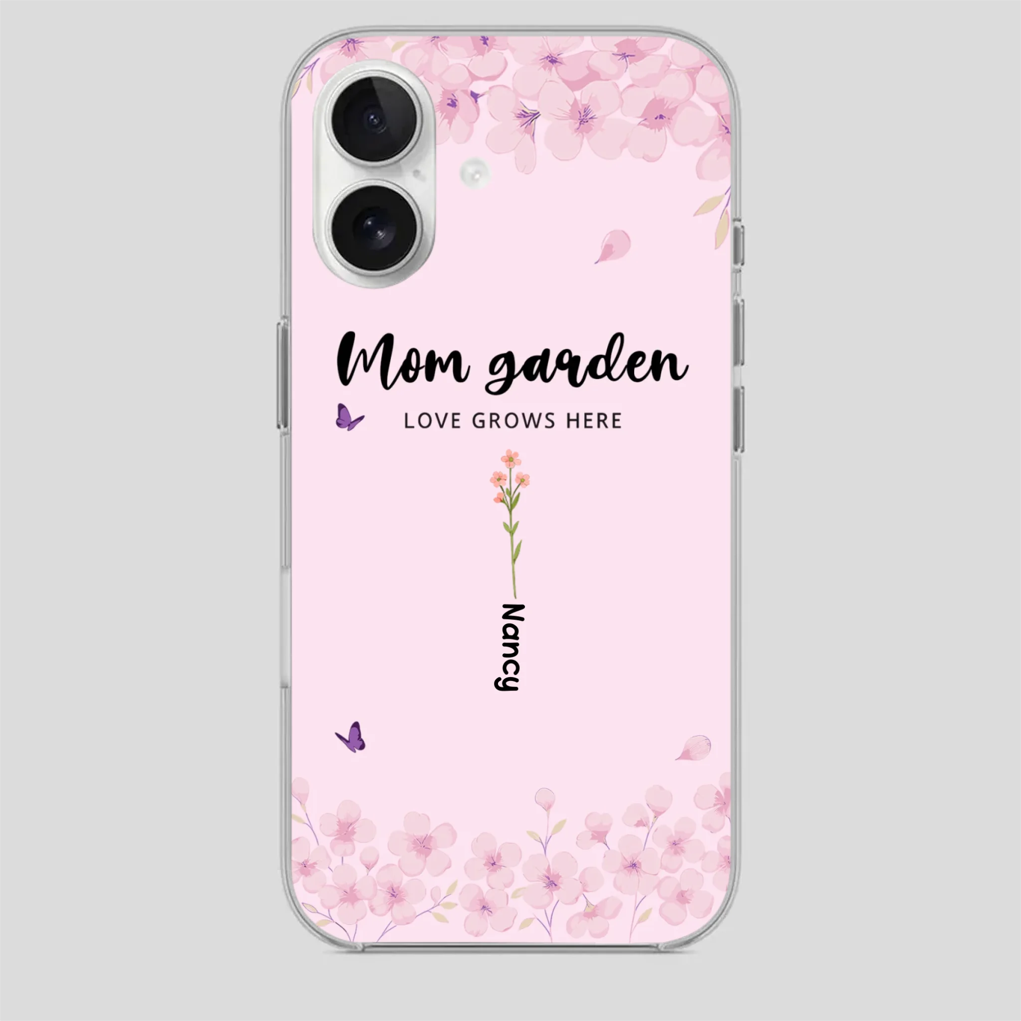 Elegant Mom’s Garden Case – Nature-Inspired Love - 89Prints