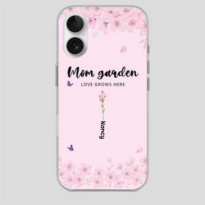 Elegant Mom’s Garden Case – Nature-Inspired Love - 89Prints