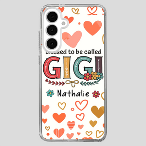 Custom “Blessed to Be Called” Phone Case – Heartfelt Gift for Loved Ones - 89Prints