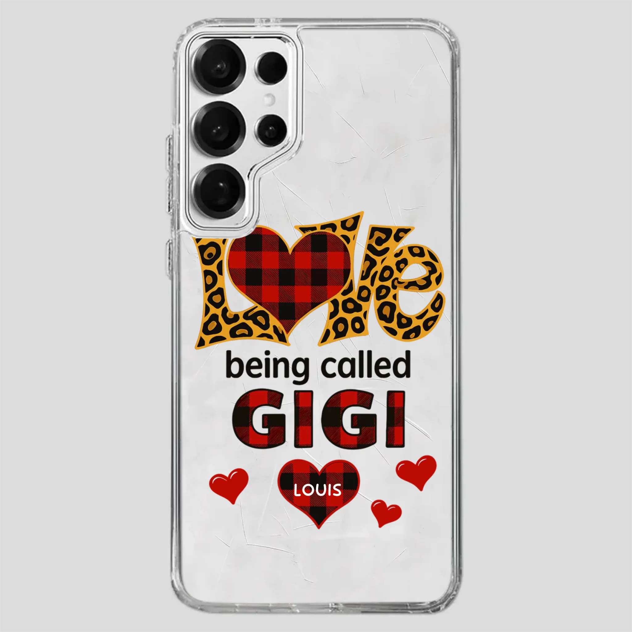 Personalized “Love Being Called” Phone Case – Custom Name Gift from Grandkids - 89Prints